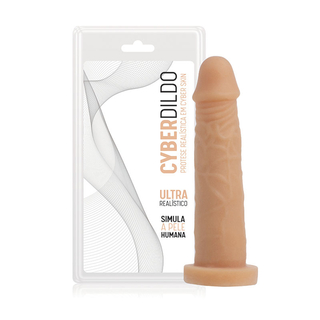 Pênis Realístico Em Cyber Skin Dildo 17,5x3,5cm Venus CYB036A