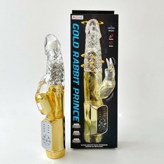 Vibrador Com 8 Velocidades De Rotação Gold Rabbit IMP009