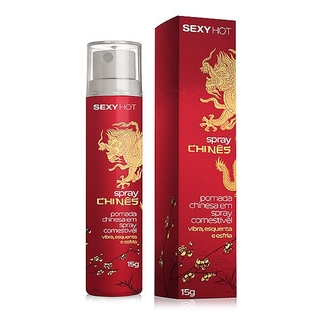 GeL Spray Chinês Excitante Que Vibra Esquenta e Esfria CO281