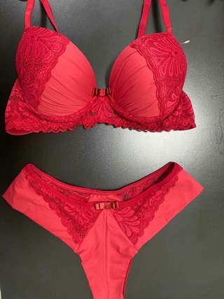 Lingerie Conjunto Com Bojo C223