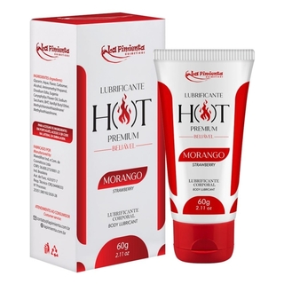 Lubrificante Íntimo Beijável Premium Morango Hot L706