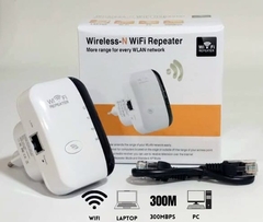 REPETIDOR EXTENSOR AMPLIFICADOR SEÑAL INTERNET WIFI 300MBPS