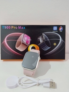 Reloj Smartwatch Inteligente T900 Pro Max Pantalla Tactil Rosa Llamadas - comprar online