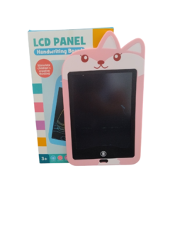 Pizarra Magica Tableta Anotador Lcd Digital 8.5 Pulgadas gatito Rosa