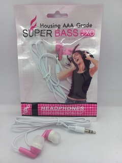 Auriculares con cable in ear para celular Tablet pc notebook Rosa