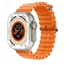 Reloj Inteligente Series 8 Ultra Smart Watch deportivo Llamadas Whatsaap Naranja