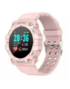 Reloj Inteligente Fd68 Smartwatch Usb Deportivo Pantalla Led Rosa
