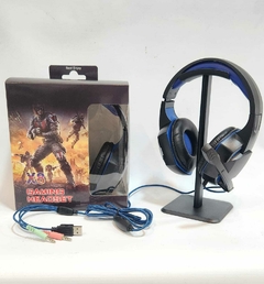 Auricular Gamer Con Microfono Pc Notebook Celular con luz X8