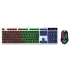 Kit Gamer Teclado Y Mouse Combo Retroiluminado Noga Nkb100 para pc notebook