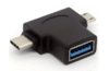 Adaptador OTG USB3.0 a Micro + TipoC