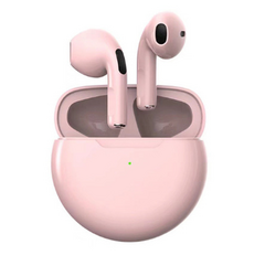 AURICULARES IN EAR INALAMBRICO BLUETOOTH PRO 6 SERIES ROSA