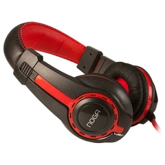 Auricular Gamer Con Microfono Pc Noga Stormer St-819 Headset Color Negro con rojo - MP Tecnoshop