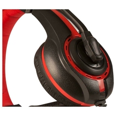 Auricular Gamer Con Microfono Pc Noga Stormer St-819 Headset Color Negro con rojo - tienda online
