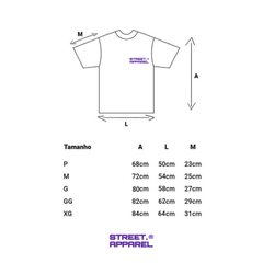 Camiseta Oversized “Walked” - Marrom - loja online