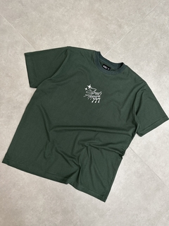 Camiseta Oversized “777 Right Way” - Verde