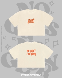 Cropped No Guts No Glory (OFF WHITE) - Street Apparel