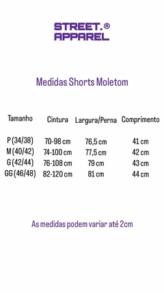 Shorts de Moletom Cursive Logo - Cinza - loja online
