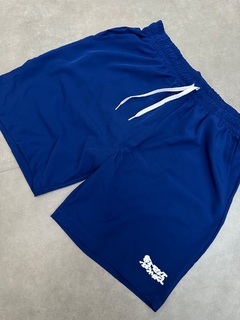 Shorts Crumple - Azul Royal - comprar online