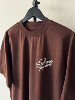 Camiseta Oversized No Guts No Glory Script - Street Apparel
