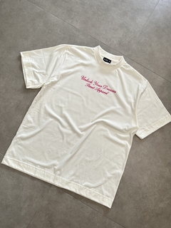 Camiseta Oversized 777 Unlock Your Dreams - Off White - Street Apparel