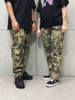 Calça Cargo Ripstop Snakecamo - Verde - loja online