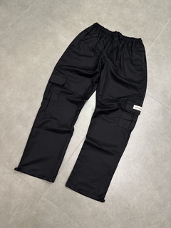 Calça Cargo Ripstop - Preta - Street Apparel