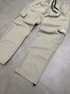 Calça Cargo Ripstop - Off White - Street Apparel na internet