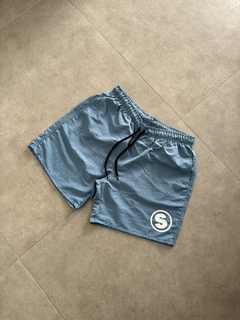 Shorts S Logo - Azul Bebê - Street Apparel