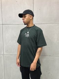 Camiseta Oversized “777 Right Way” - Verde Miltar