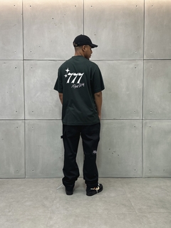 Camiseta Oversized “777 Right Way” - Verde Miltar - Street Apparel