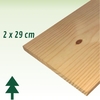Tábua de Pinus Natural Com Nó 2 x 29 x 300 cm