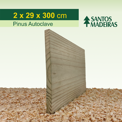 Régua, Ripa, Tábua, Prancha de Pinus Autoclave, Santos Madeiras