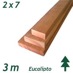 Ripa de Eucalipto 2 x 7 x 300 cm