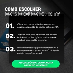 Kit Revenda | 200 un | Phone Strap Migs na internet