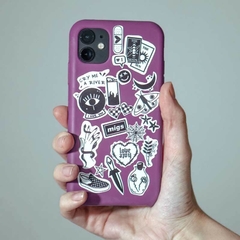 Sticker para Case Migs | Emo - Migs! Salva-Celular | o melhor amigo do seu celular