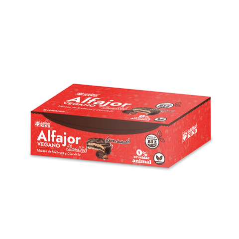 Alfajor Vegano Mousse de Avellanas con Cobertura x 50g - Animal Kind