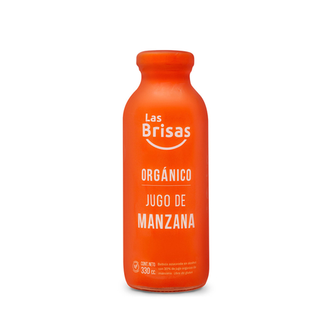 Jugo Organico de Manzana x 330ml - Las Brisas