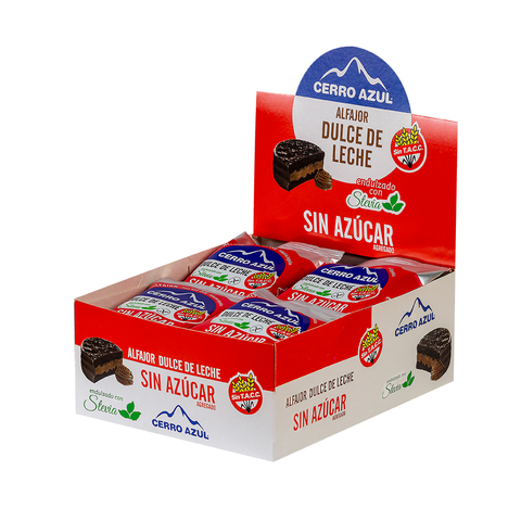 Alfajor Dulce de Leche Sin Azucar x 55g - Cerro Azul