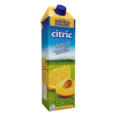 Jugo de Naranja y Durazno con Pulpa x 1l - Citric