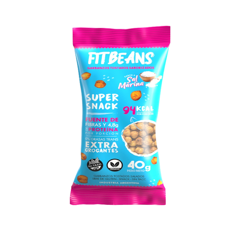 Garbanzos Tostados Salados x 40g - Fit Beans