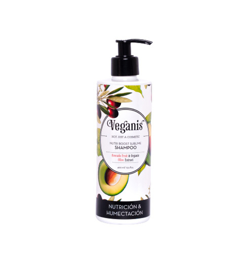 Shampoo Nutri Boost Sublime (Palta y Extracto Organico de Oliva) x 400ml - Veganis