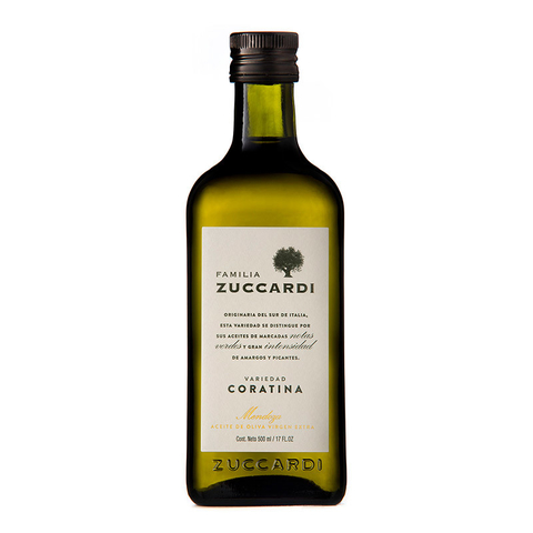 Aceite de Oliva Virgen Extra Coratina x 500ml - Zuccardi