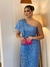 Vestido Longo Azul Serenity em Paetê Eliza - comprar online