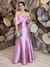 Vestido Longo em Zibeline Rose Paloma - comprar online