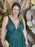 Vestido Longo em Tule PLUS SIZE Verde Esmeralda Ciça na internet