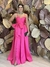 Vestido Longo em Zibeline Pink Romana