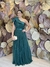Vestido Longo em tule Mayla Verde Esmeralda - comprar online