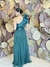 Vestido Longo em tule Mayla Verde Esmeralda - Emporium Carolina