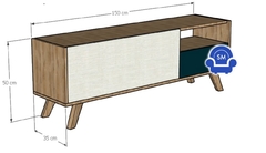 Imagen de Rack Klaus 150cms