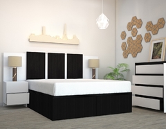 COMBO BOX CAMA 140X190 + RESPALDO 140 - comprar online